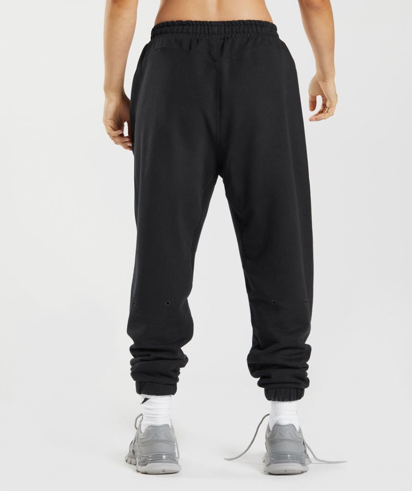 Women's Gymshark GS10 Year Jogger Black | CA 13N758